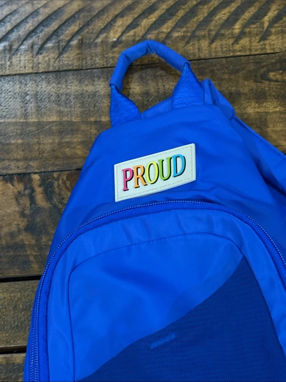 PROUD Blue Sling Backpack by Pride